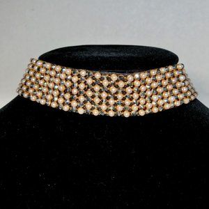 VTG DOG COLLAR/CHOKER/NECKLACE w/HISTORY! 12 1/2"-15"L